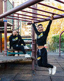 House of Nanking Cropped Hoodie